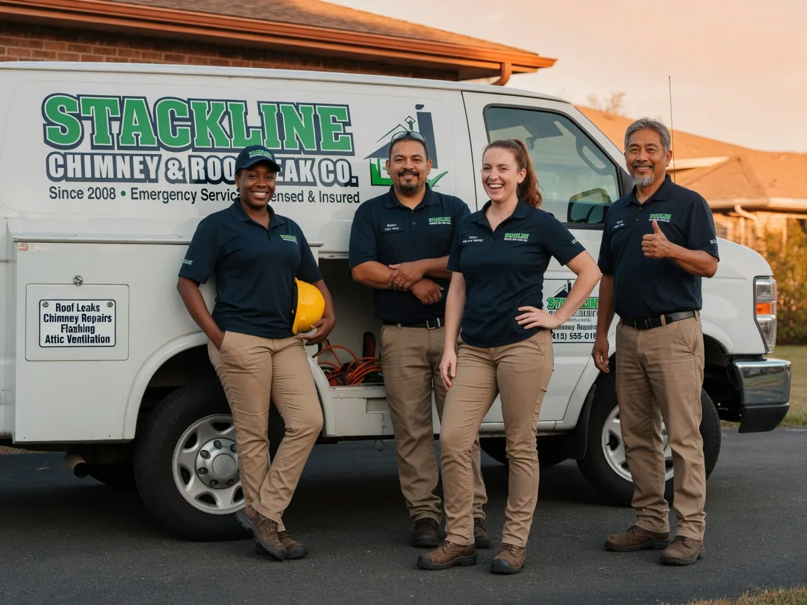 Chimney flashing repair company in Port Haywood, VA
